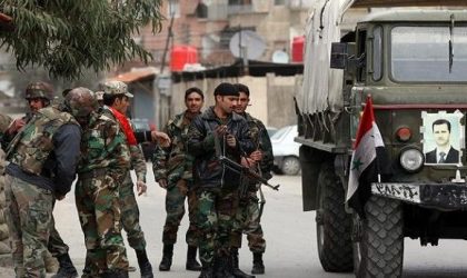 L’armée syrienne repousse une attaque terroriste à Damas